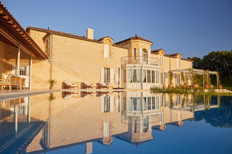 Chateau De Clotte & Suites Les Salles-de-Castillon Exterior foto